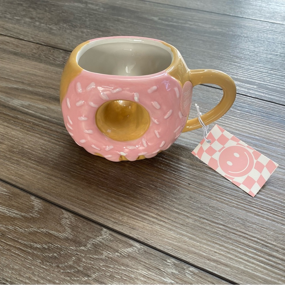 Ceramic Donut Mug - Delicious Glaze Doughnut Mug by Sheffield homes.